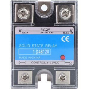 Unbranded Solid State Relay 3-32VDC Input 24-480VAC Load DC Unbranded Solid State Relay 3-32VDC Input 24-480VAC Load DC