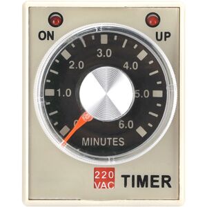 Unbranded 220VAC 6 Minutes Power On Delay Timer Time Relay Unbranded 220VAC 6 Minutes Power On Delay Timer Time Relay