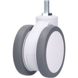 Unbranded Caster 4in TPR M12 Universal Swivel Silent Rolling Unbranded Caster 4in TPR M12 Universal Swivel Silent Rolling