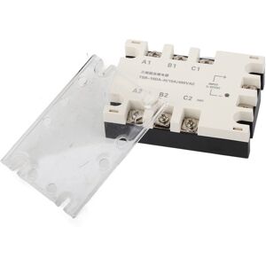 Unbranded 3 Phase 10A DC AC Solid State Relay SSR Input Unbranded 3 Phase 10A DC AC Solid State Relay SSR Input