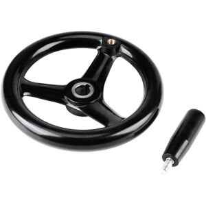 Unbranded 1pc Black 3-spoke Plastic Hand Wheel with Unbranded 1pc Black 3-spoke Plastic Hand Wheel with