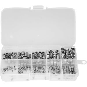 Unbranded 220PCS Hex Socket Grub Screws Stainless Steel Set Unbranded 220PCS Hex Socket Grub Screws Stainless Steel Set