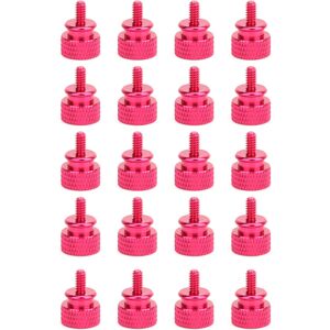 Unbranded 20PCs Set Hand Tighten Screws Aluminum Alloy Thumb Unbranded 20PCs Set Hand Tighten Screws Aluminum Alloy Thumb