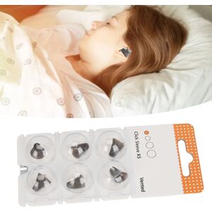 Unbranded 6pcs XS Black Vented Silicone Click Sleeves for Sound Amplifiers Unbranded 6pcs XS Black Vented Silicone Click Sleeves for Sound Amplifiers