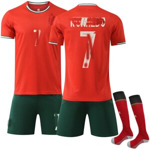 Unbranded (22(120-130cm), Home) 25/26 Newest #7 Ronaldo Football Kits with Socks Unbranded (22(120-130cm), Home) 25/26 Newest #7 Ronaldo Football Kits with Socks
