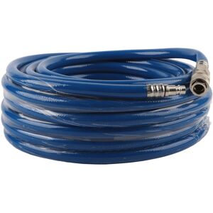 Unbranded 15M Blue Flexible Pneumatic PVC Hose with Quick Unbranded 15M Blue Flexible Pneumatic PVC Hose with Quick