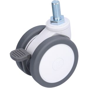 Unbranded Silent Universal Wheel TPR 3in 75mm Replacement Unbranded Silent Universal Wheel TPR 3in 75mm Replacement