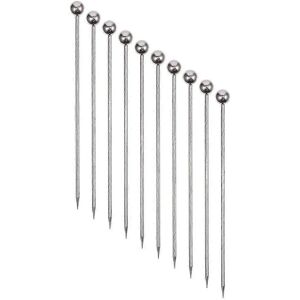 Unbranded 20 Pack Stainless Steel Cocktail Picks, Metal Martini Picks, 4.3 Inch Unbranded 20 Pack Stainless Steel Cocktail Picks, Metal Martini Picks, 4.3 Inch
