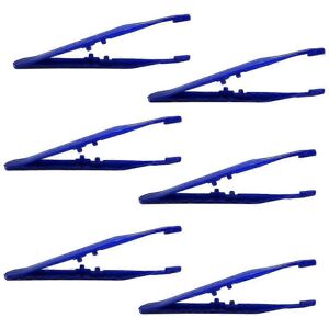 Unbranded 20pcs Disposable Plastic Tweezers for Medical Beads (Blue) Unbranded 20pcs Disposable Plastic Tweezers for Medical Beads (Blue)