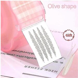 Unbranded (360pcs Olive Shape) Eyelid Tape Double Eyelid Sticker Clear Beige Invisible Cre Unbranded (360pcs Olive Shape) Eyelid Tape Double Eyelid Sticker Clear Beige Invisible Cre