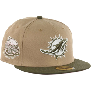 (Size 7 7/8 (62.5cm)) Miami Dolphins NFL Cap New Era Adult Snapback Hat - New (Size 7 7/8 (62.5cm)) Miami Dolphins NFL Cap New Era Adult Snapback Hat - New
