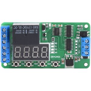 Unbranded 12V Dual Channel Multifunctional DPDT Delay Timer Unbranded 12V Dual Channel Multifunctional DPDT Delay Timer