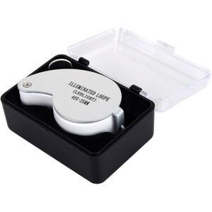 Unbranded Sliver 40X Reading Magnifying Lenses Glass Eweler Unbranded Sliver 40X Reading Magnifying Lenses Glass Eweler