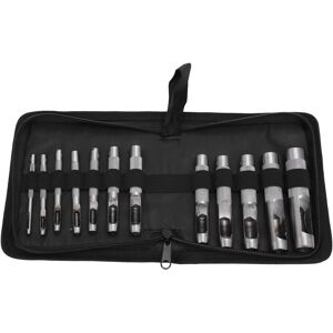 Unbranded 12pcs Belt Hole Puncher Set Carbon Steel Leather Unbranded 12pcs Belt Hole Puncher Set Carbon Steel Leather
