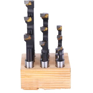 Unbranded 9Pcs Boring Bar Set 1/2" F1 Type High Speed Steel Unbranded 9Pcs Boring Bar Set 1/2" F1 Type High Speed Steel
