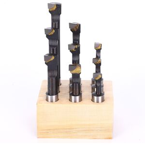 Unbranded 9Pcs Boring Bar Set 12mm F1 Type High Speed Steel Unbranded 9Pcs Boring Bar Set 12mm F1 Type High Speed Steel