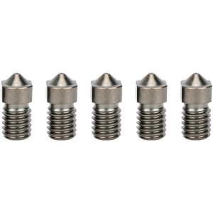 Unbranded 5Pcs 3D Printer Nozzle Hardened Steel Die Super Unbranded 5Pcs 3D Printer Nozzle Hardened Steel Die Super