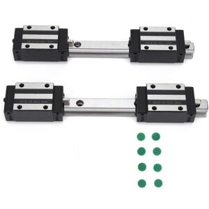 Unbranded 2Pcs Liner Guide Rail Accurate HG15 Strong Unbranded 2Pcs Liner Guide Rail Accurate HG15 Strong