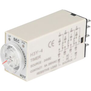 Unbranded H3Y-4 Time Relay Pointer Control Delay Timer Unbranded H3Y-4 Time Relay Pointer Control Delay Timer