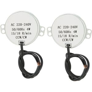 Unbranded 2Pcs AC Motor CCW/CW Direction Synchronous Unbranded 2Pcs AC Motor CCW/CW Direction Synchronous