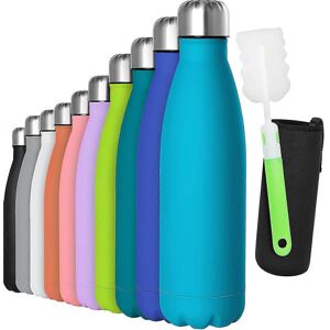 Unbranded Stainless Steel Water Bottle, Double Wall Vacuum Insulated Water Bottle, 12 Hour Unbranded Stainless Steel Water Bottle, Double Wall Vacuum Insulated Water Bottle, 12 Hour