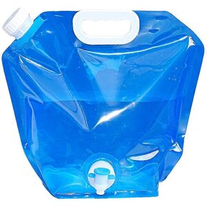 Unbranded (10L-Blue) 5L/10L Collapsible Water Bag Leak-Proof Plastic Easy to Fill for Camp Unbranded (10L-Blue) 5L/10L Collapsible Water Bag Leak-Proof Plastic Easy to Fill for Camp