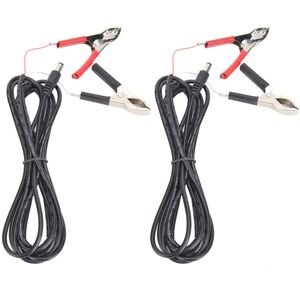 Unbranded 2Pcs DC Power Plug Male to Crocodile Clip Wire 3 Unbranded 2Pcs DC Power Plug Male to Crocodile Clip Wire 3