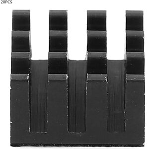 Unbranded 20Pcs Heat Sink Aluminum for LED Printed Circuit Unbranded 20Pcs Heat Sink Aluminum for LED Printed Circuit