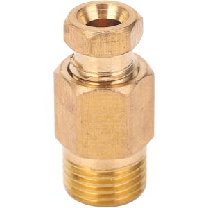 Unbranded Oil Pipe Connector Brass Tube Fitting Straight Unbranded Oil Pipe Connector Brass Tube Fitting Straight