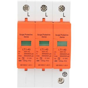 Unbranded 3P 20kA-40kA 420vAC House Surge Protective Low Unbranded 3P 20kA-40kA 420vAC House Surge Protective Low