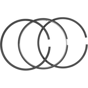 Unbranded 3pcs 1.5mm Piston Ring Kit Black Iron for Diesel Unbranded 3pcs 1.5mm Piston Ring Kit Black Iron for Diesel