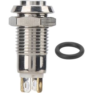 Unbranded 8mm Push Button Switch IP65 Waterproof Stainless Unbranded 8mm Push Button Switch IP65 Waterproof Stainless