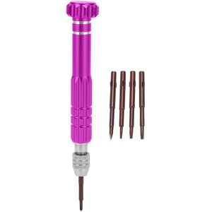 Unbranded 5‑in‑1 Screwdriver Aluminum Alloy Hardware Tools Unbranded 5‑in‑1 Screwdriver Aluminum Alloy Hardware Tools