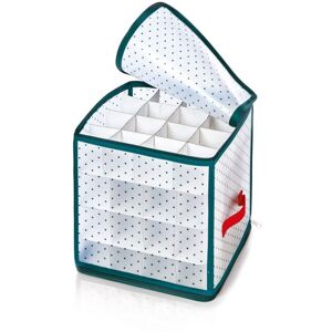 Premier - 64 Compartment Ornament Storage Box With Trays - 30cm Premier - 64 Compartment Ornament Storage Box With Trays - 30cm