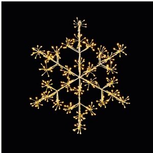 Premier - Rose Gold Snowflake Warm White - 600 Light 45cm Premier - Rose Gold Snowflake Warm White - 600 Light 45cm