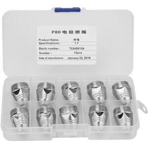 Unbranded 10pcs P-80 Plasma Cutting Consumable Cutter Torch Unbranded 10pcs P-80 Plasma Cutting Consumable Cutter Torch