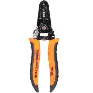 Unbranded Wire Stripper Tool Steel 7in Pliers with Ergonomic Unbranded Wire Stripper Tool Steel 7in Pliers with Ergonomic