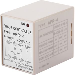 Unbranded APR-4 Phase Loss Reverse Protection Relay Phase Unbranded APR-4 Phase Loss Reverse Protection Relay Phase