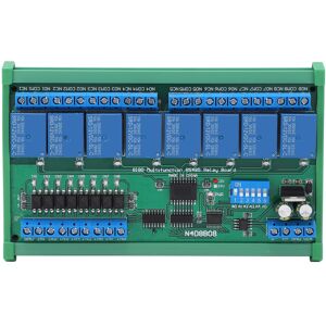 Unbranded Rail Box Relay 8 Input 8 Output Module DIN35 PLC Unbranded Rail Box Relay 8 Input 8 Output Module DIN35 PLC