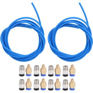Unbranded 3D Printer Accessories 2Pcs Blue PTFE Tube 8Pcs Unbranded 3D Printer Accessories 2Pcs Blue PTFE Tube 8Pcs
