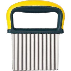 Unbranded Stainless Steel Wavy Blade French Fry Cutter, French Fry Cutter, Wavy Slicer, Ve Unbranded Stainless Steel Wavy Blade French Fry Cutter, French Fry Cutter, Wavy Slicer, Ve