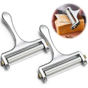 Unbranded Partial cheese slicer, adjustable thickness stainless steel Unbranded Partial cheese slicer, adjustable thickness stainless steel