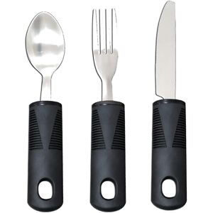Unbranded Arthritis and Parkinson's Cutlery Set: Heavy Duty Stainless Steel Serrated Spoon Unbranded Arthritis and Parkinson's Cutlery Set: Heavy Duty Stainless Steel Serrated Spoon
