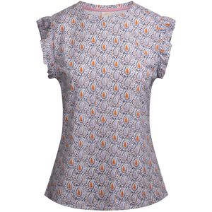 (10, White Print) Trespass Womens Printed Jersey Top Salma (10, White Print) Trespass Womens Printed Jersey Top Salma