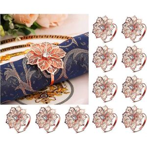 Unbranded 12 flower napkin rings Unbranded 12 flower napkin rings