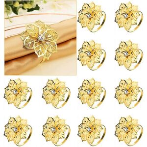 Unbranded 12 flower napkin rings Unbranded 12 flower napkin rings