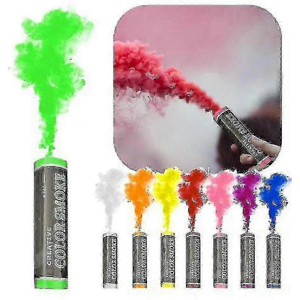 Unbranded Colorful Effect Smoke Tube Bottle for Studio Car Photography Wedding Halloween P Unbranded Colorful Effect Smoke Tube Bottle for Studio Car Photography Wedding Halloween P