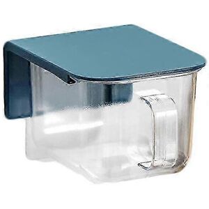 Unbranded 3 Pieces Wall Mounted Kitchen Supplies Storage Container with Spoon, Seasoning T Unbranded 3 Pieces Wall Mounted Kitchen Supplies Storage Container with Spoon, Seasoning T