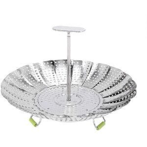 Unbranded Stainless Steel Foldable Vegetable Steamer Basket, Compatible with Food Cooking, Unbranded Stainless Steel Foldable Vegetable Steamer Basket, Compatible with Food Cooking,