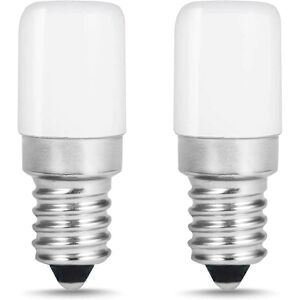 Unbranded Pack of 2 E14 LED Refrigerator Bulbs / 1.5W - Equivalent to a 15W Cool White Lam Unbranded Pack of 2 E14 LED Refrigerator Bulbs / 1.5W - Equivalent to a 15W Cool White Lam